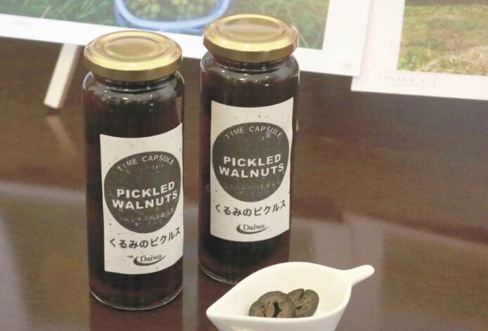 英伝統保存食を日本初商品化 長州ファイブも食べた？　「ピクルド・ウォールナッツ」　下関市の大和食品